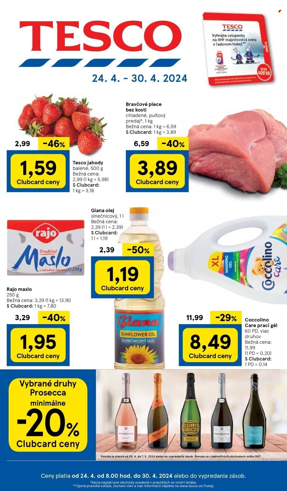 Leták TESCO - 24.4.2024 - 30.4.2024. Strana 1