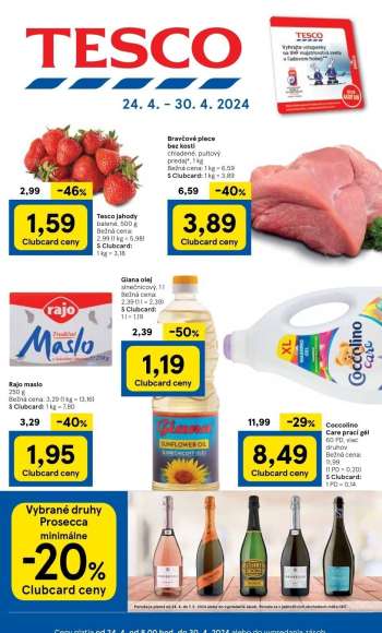 Leták TESCO - 24.4.2024 - 30.4.2024.