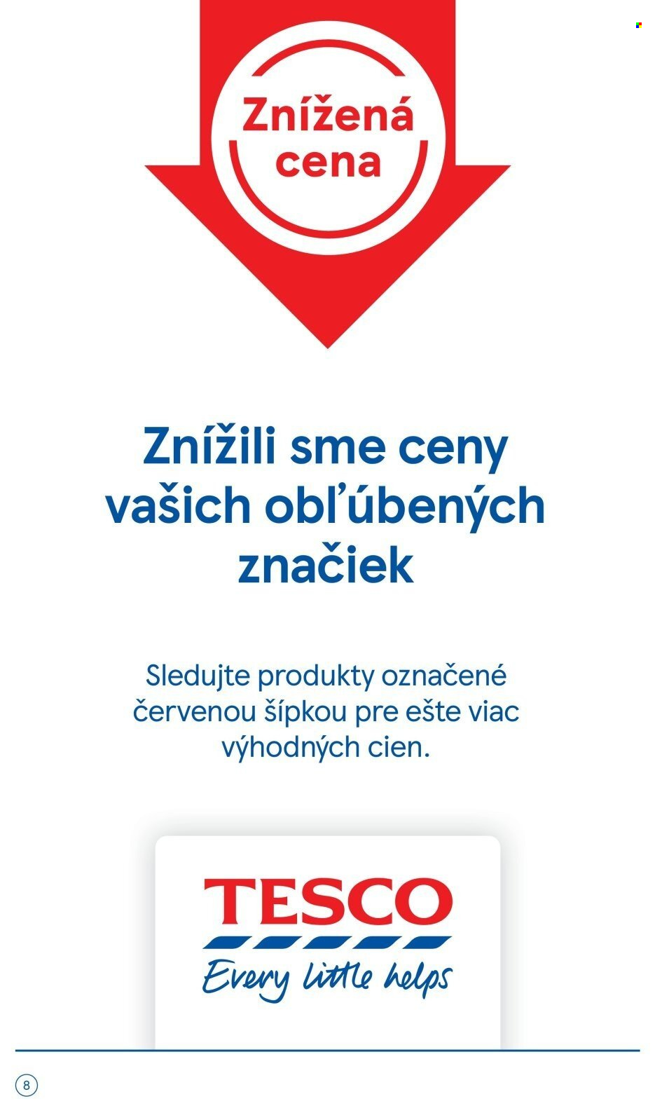 Leták TESCO - 24.4.2024 - 30.4.2024. Strana 8
