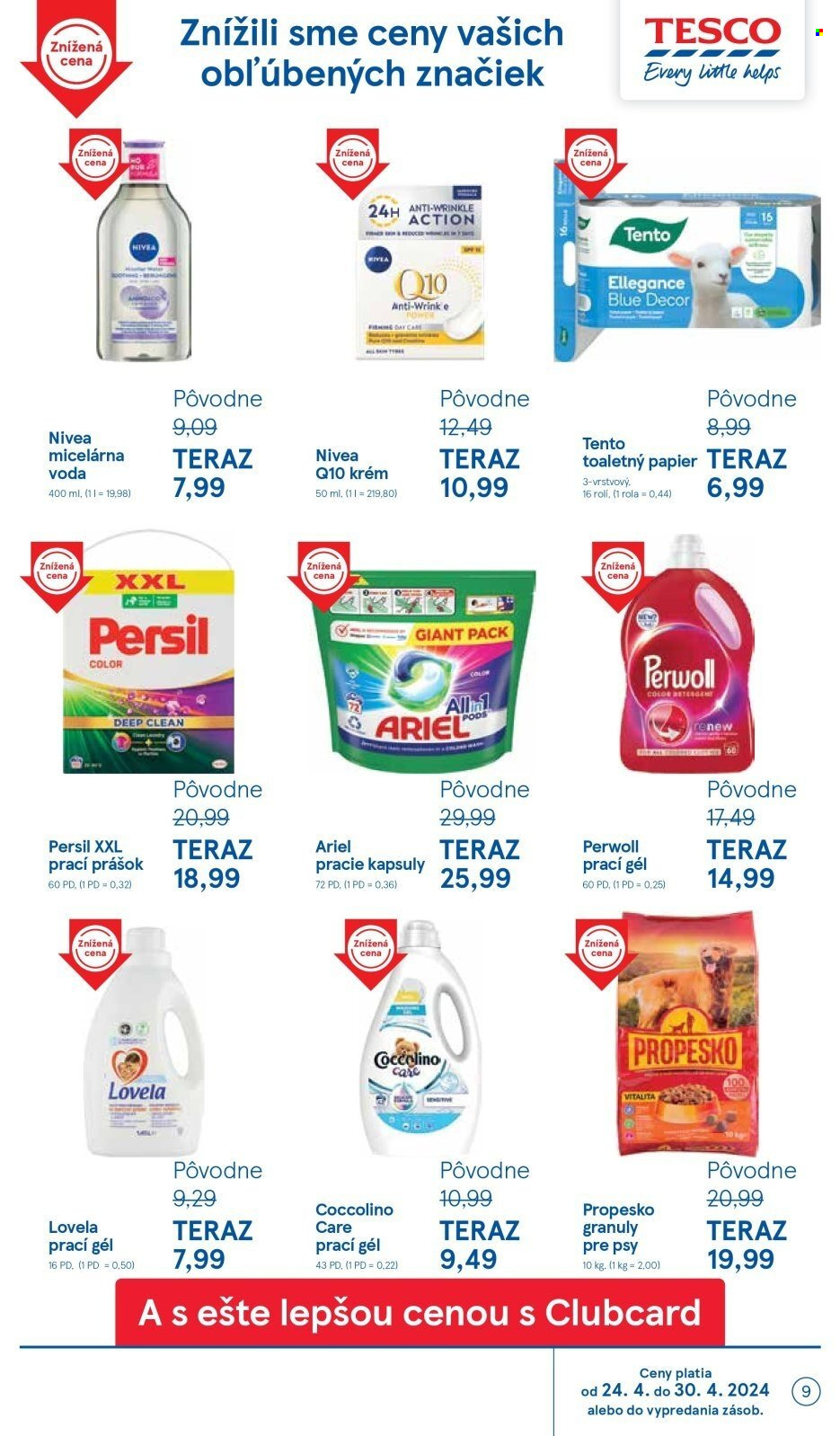 Leták TESCO - 24.4.2024 - 30.4.2024. Strana 9