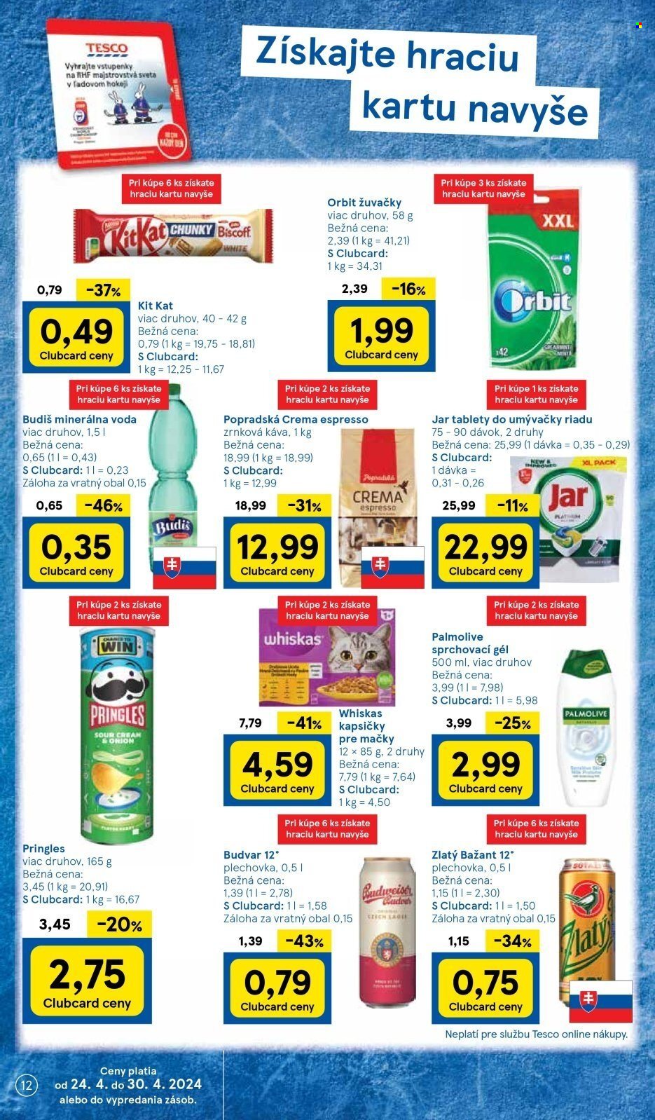 Leták TESCO - 24.4.2024 - 30.4.2024. Strana 12