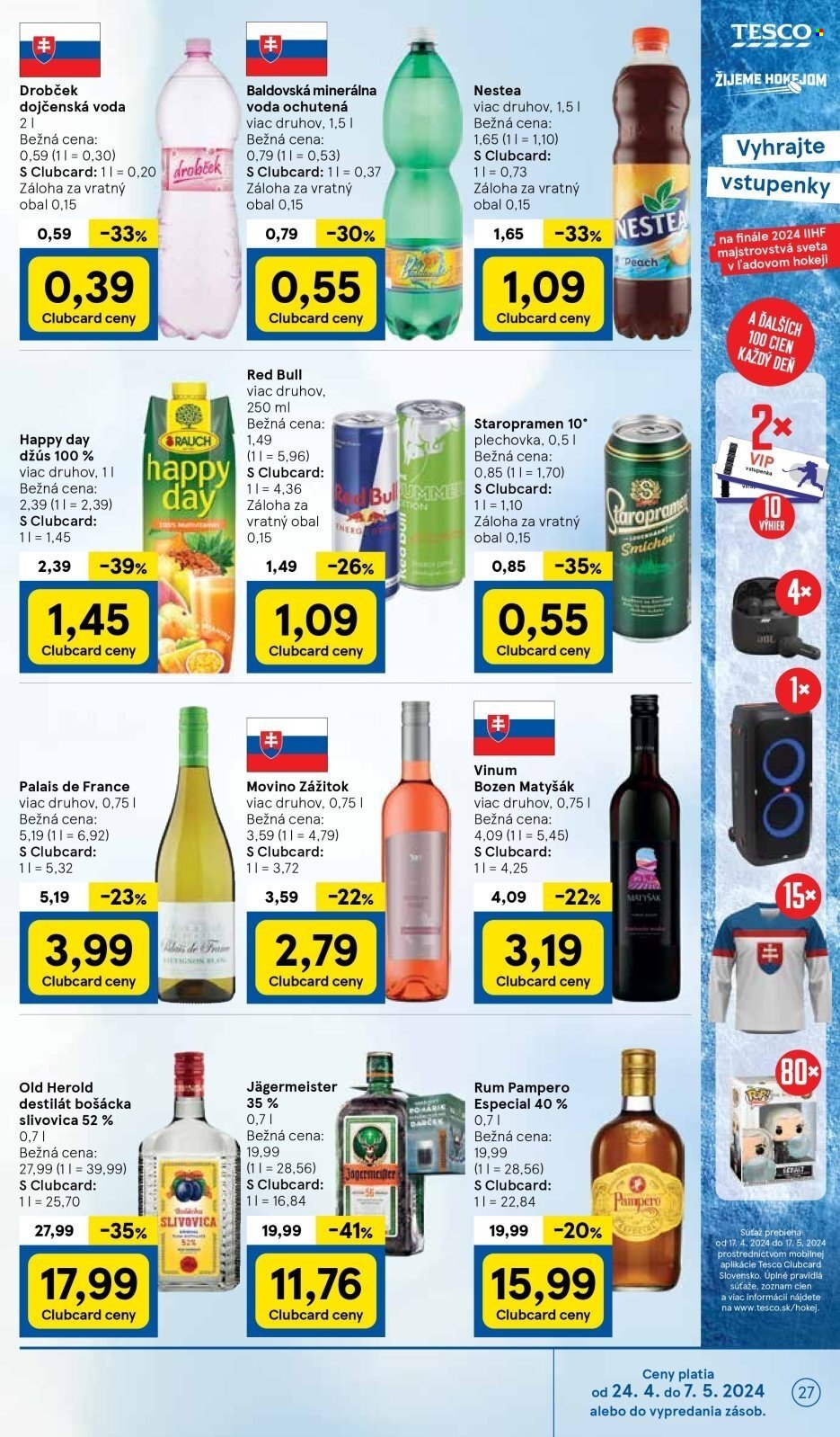 Leták TESCO - 24.4.2024 - 30.4.2024. Strana 27