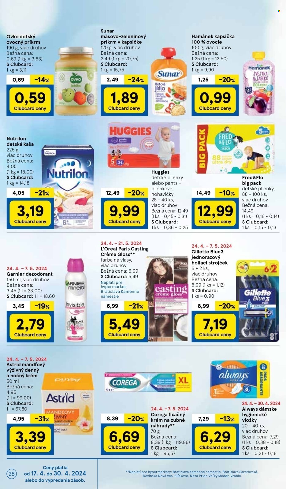 Leták TESCO - 24.4.2024 - 30.4.2024. Strana 28