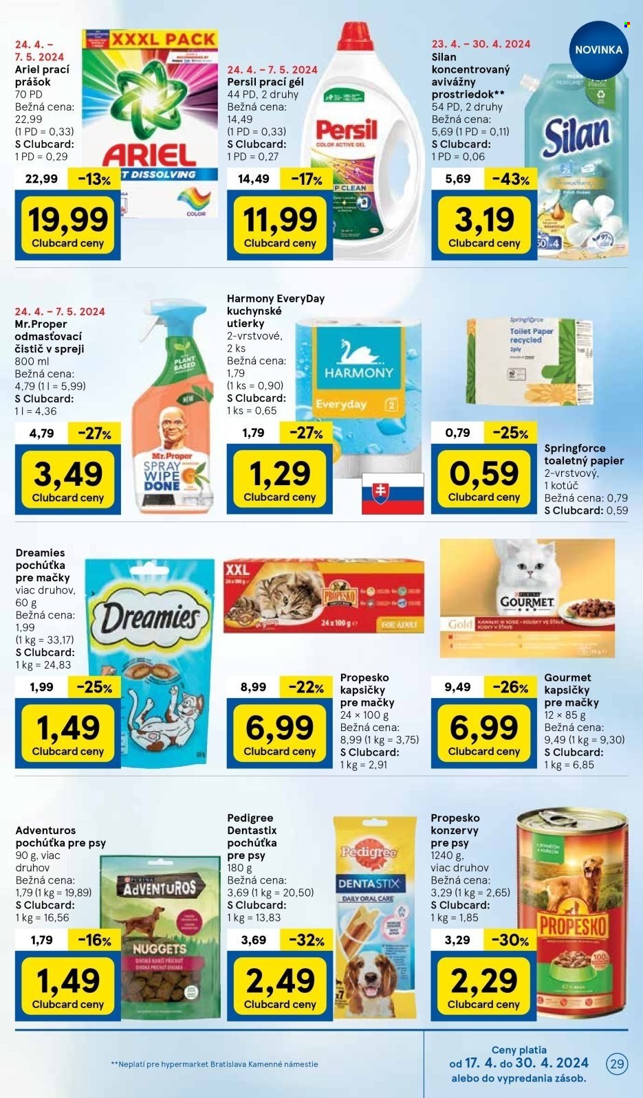 Leták TESCO - 24.4.2024 - 30.4.2024. Strana 29