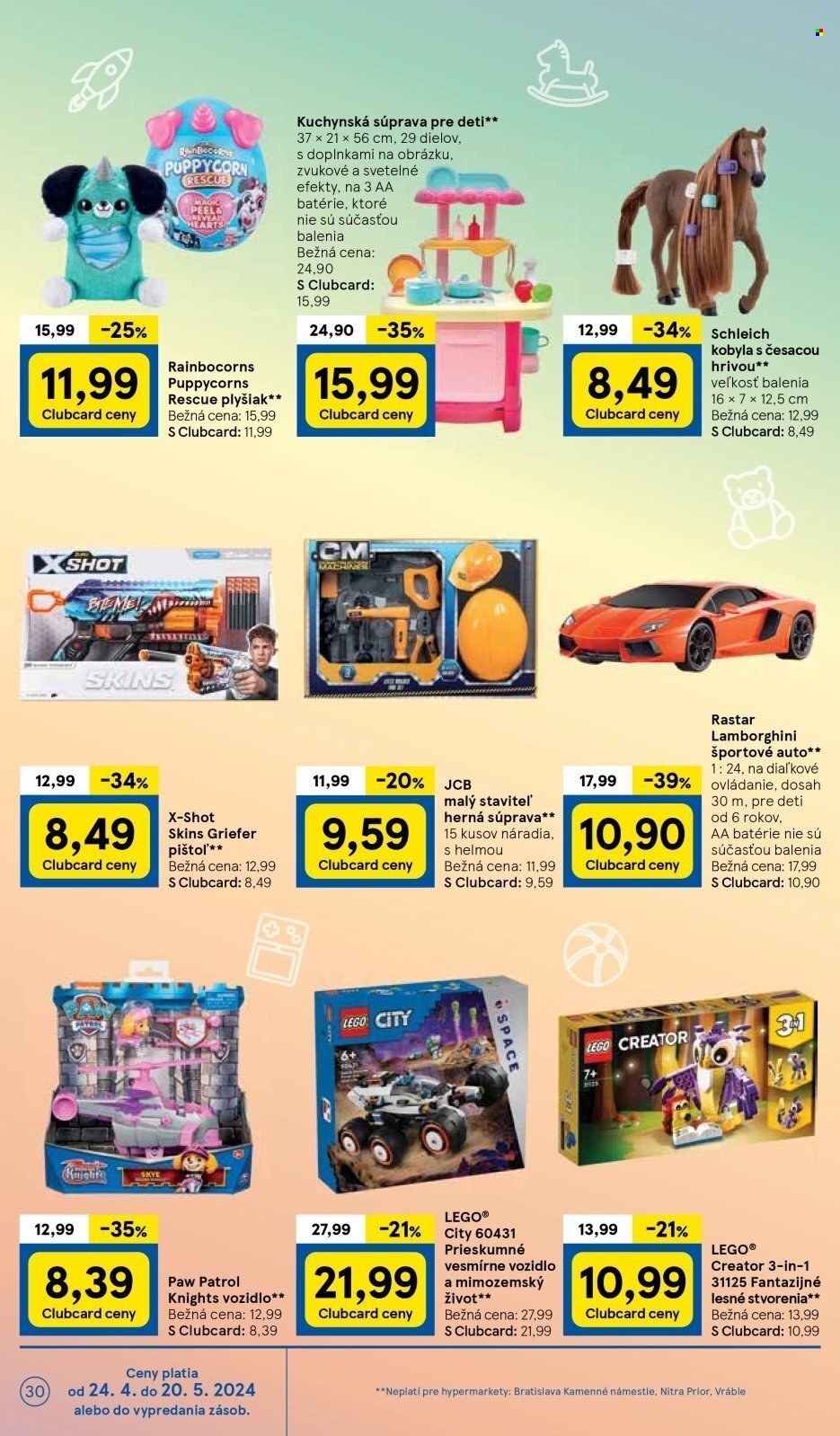 Leták TESCO - 24.4.2024 - 30.4.2024. Strana 30