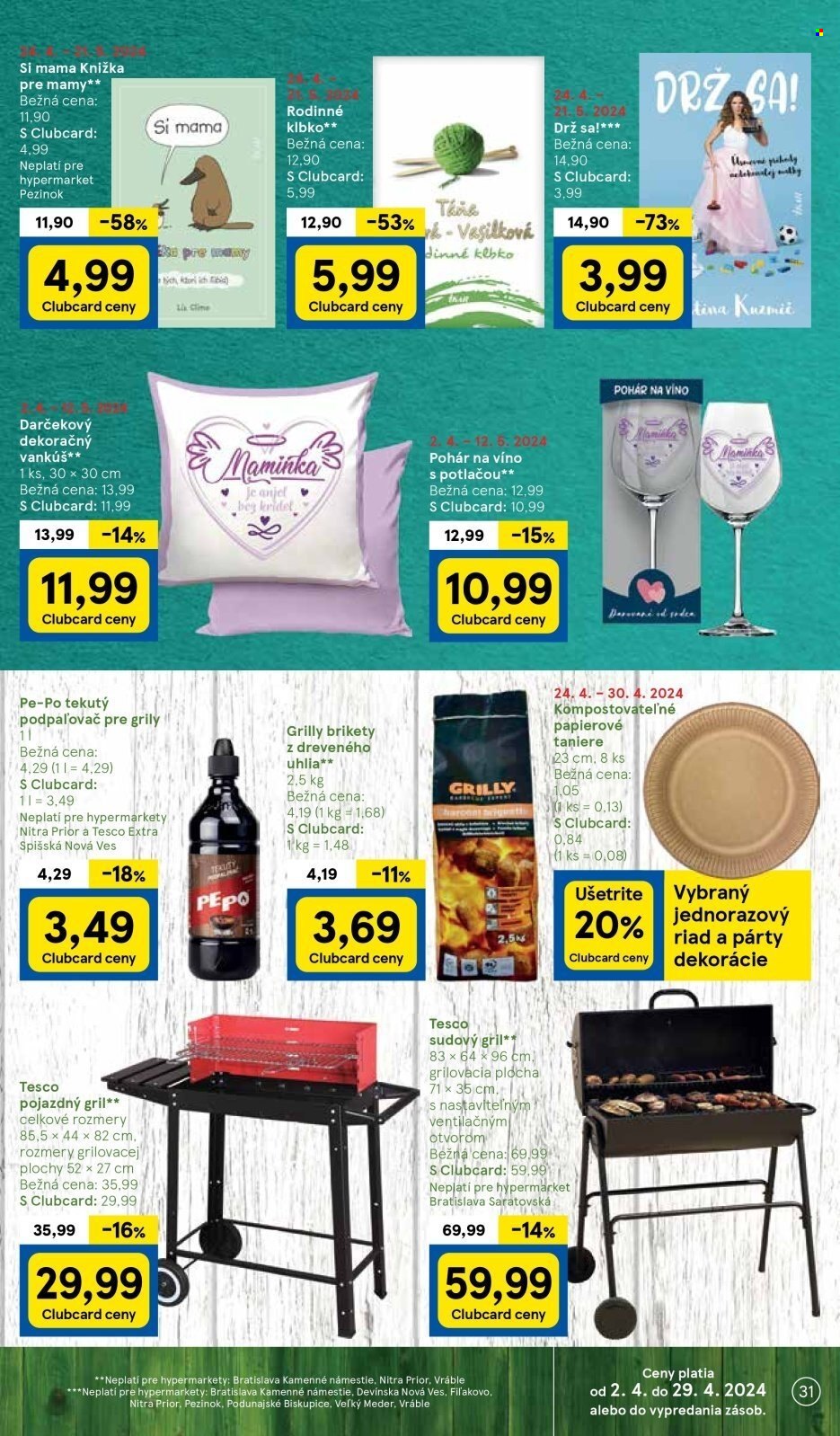 Leták TESCO - 24.4.2024 - 30.4.2024. Strana 31
