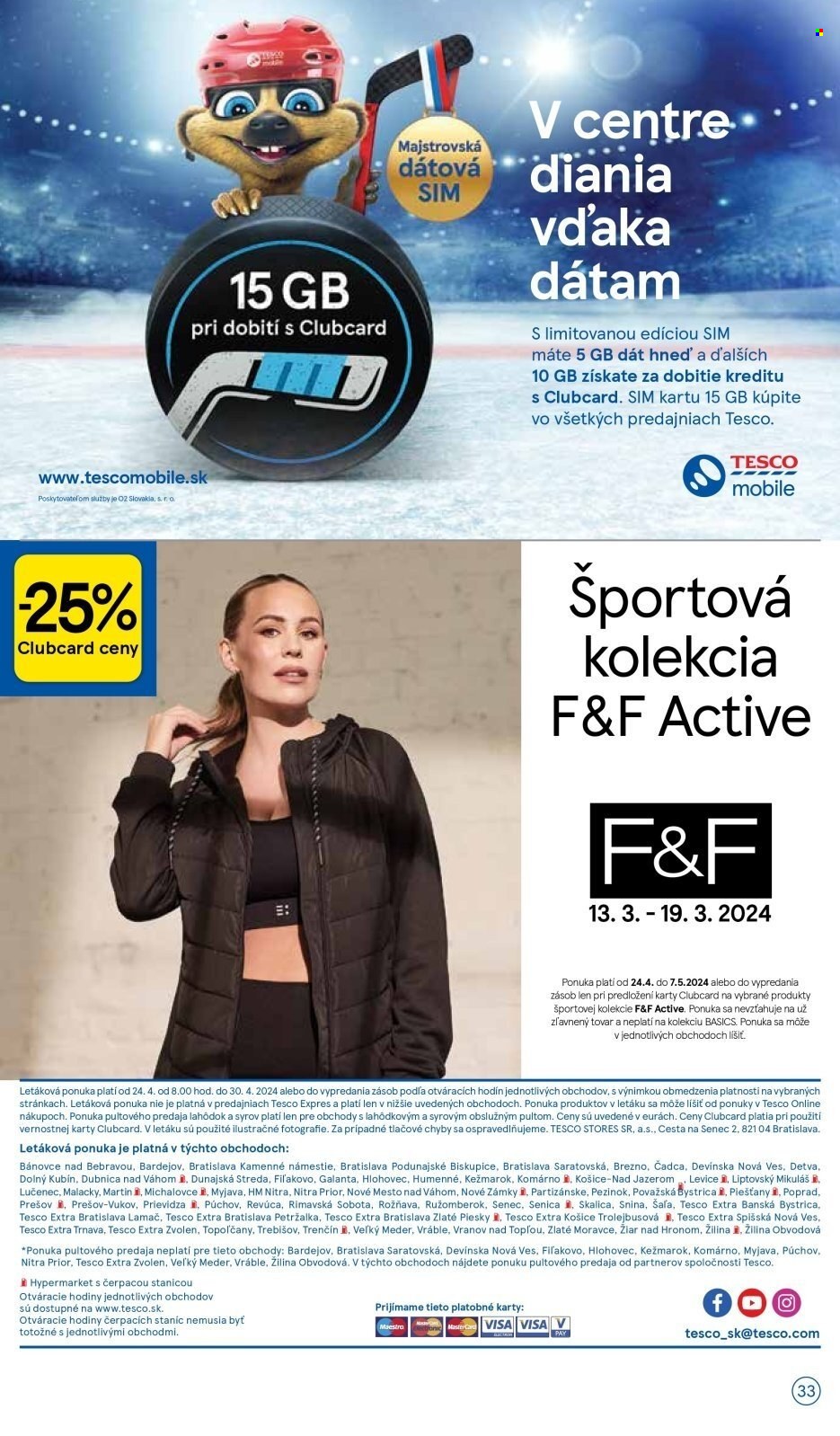 Leták TESCO - 24.4.2024 - 30.4.2024. Strana 33