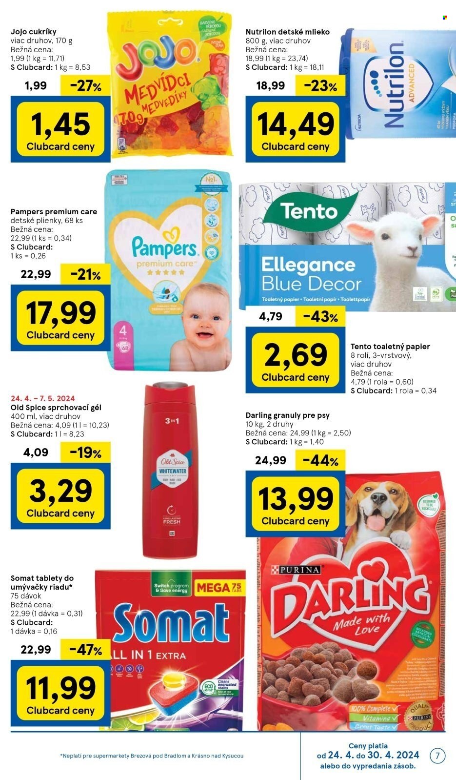 Leták TESCO supermarket - 24.4.2024 - 30.4.2024. Strana 7