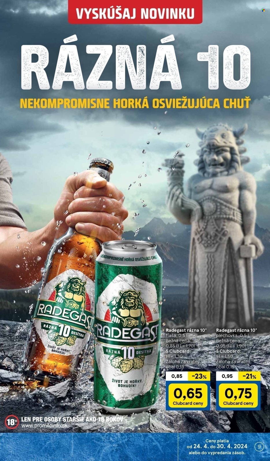 Leták TESCO supermarket - 24.4.2024 - 30.4.2024. Strana 9