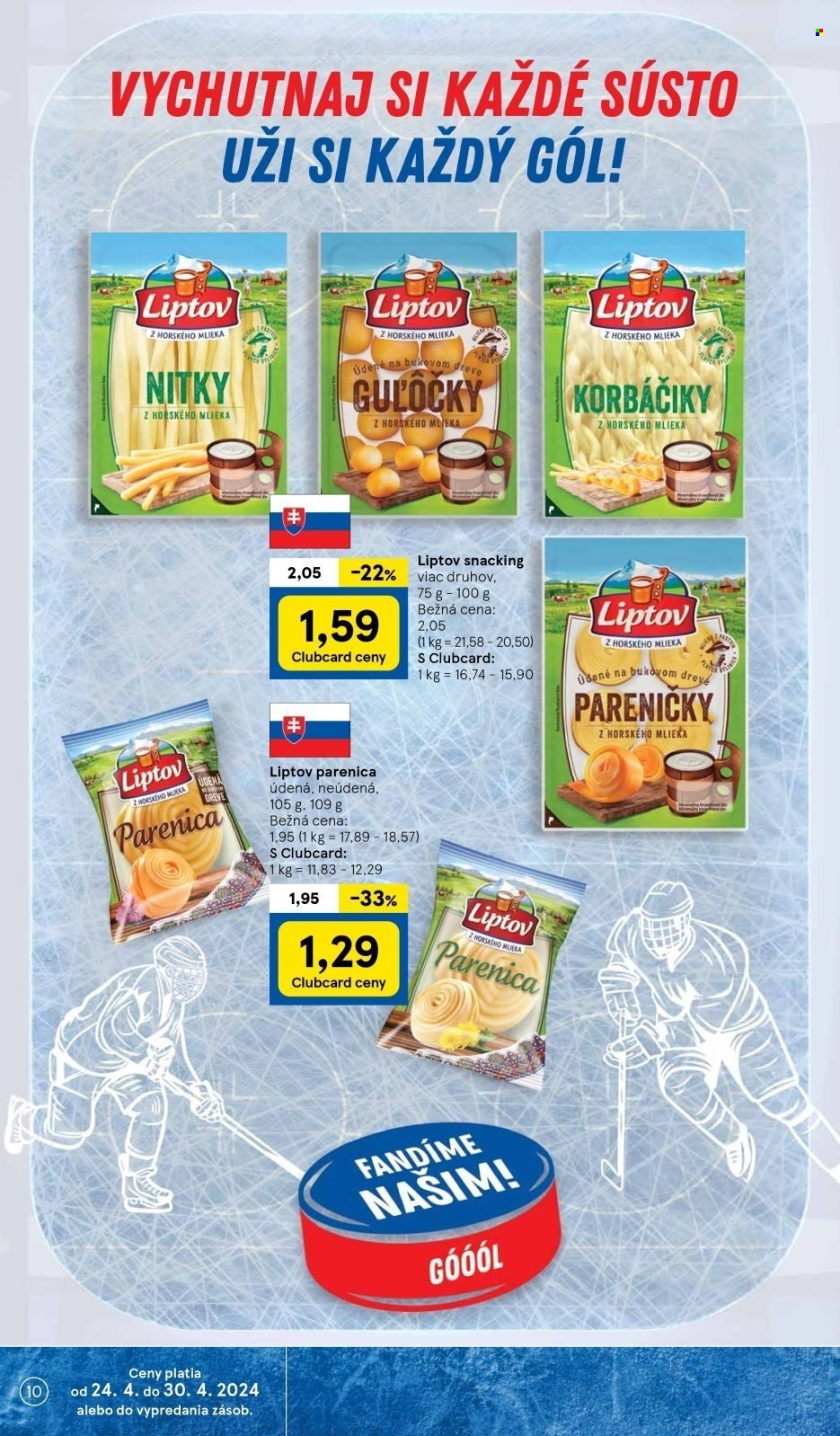 Leták TESCO supermarket - 24.4.2024 - 30.4.2024. Strana 10
