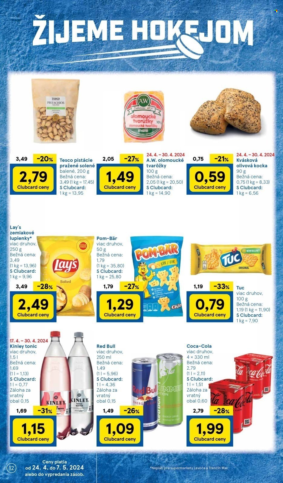 Leták TESCO supermarket - 24.4.2024 - 30.4.2024. Strana 12