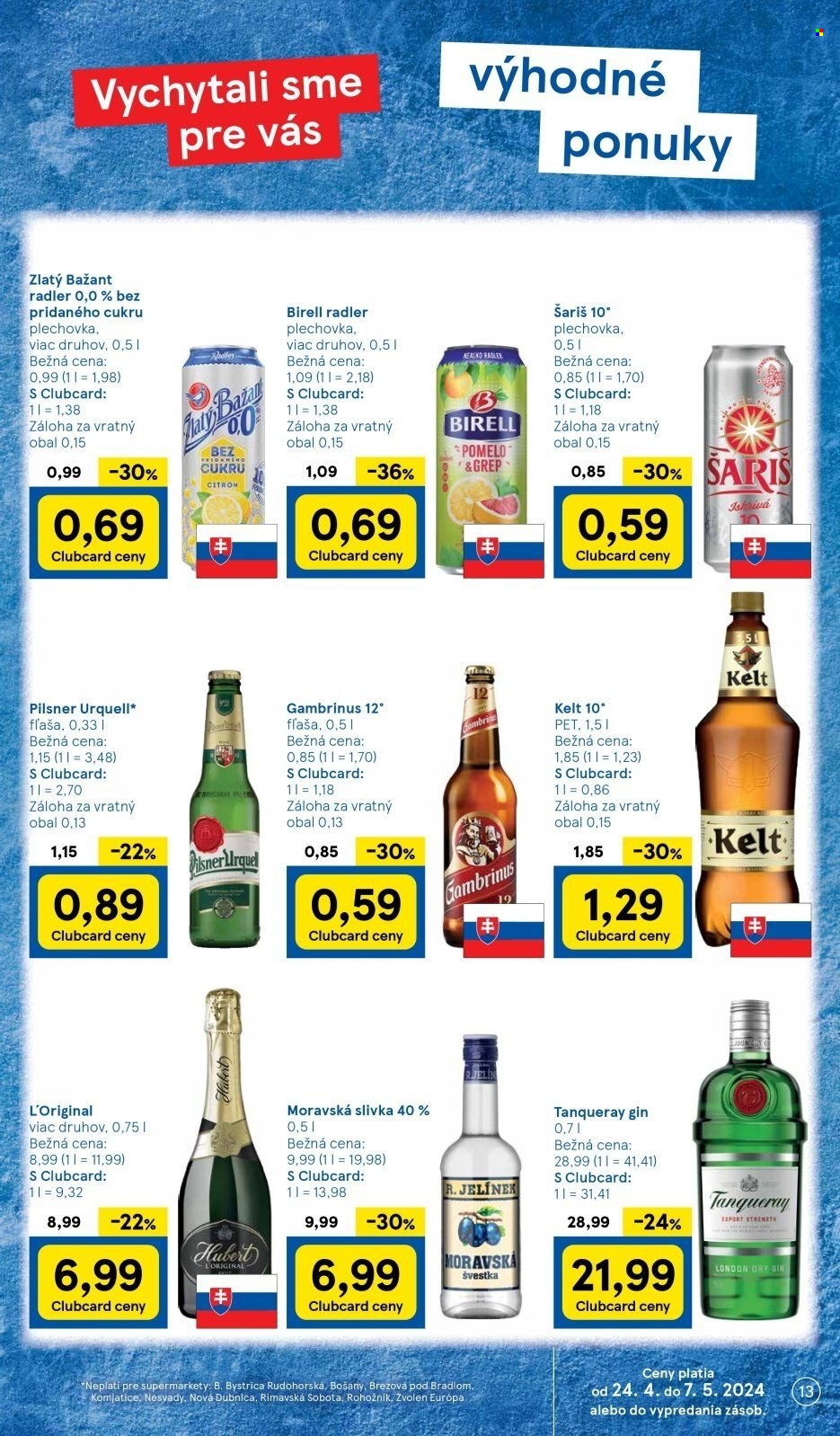 Leták TESCO supermarket - 24.4.2024 - 30.4.2024. Strana 13