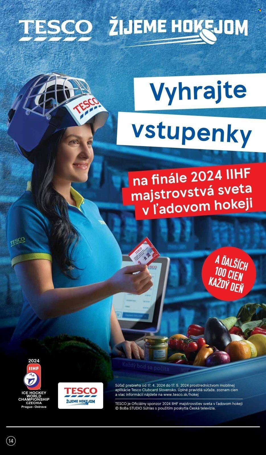 Leták TESCO supermarket - 24.4.2024 - 30.4.2024. Strana 14