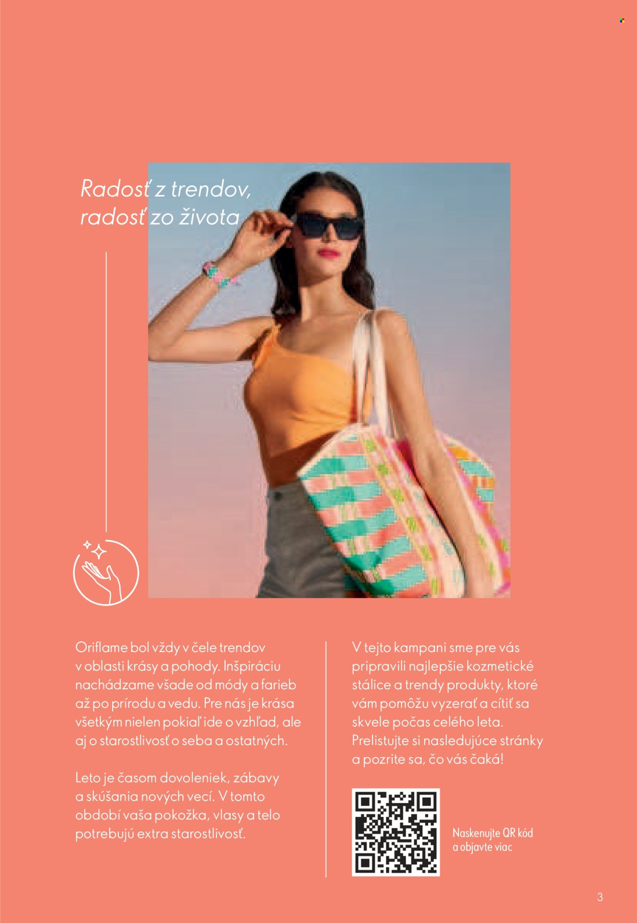 Leták Oriflame - 7.5.2024 - 27.5.2024. Strana 3