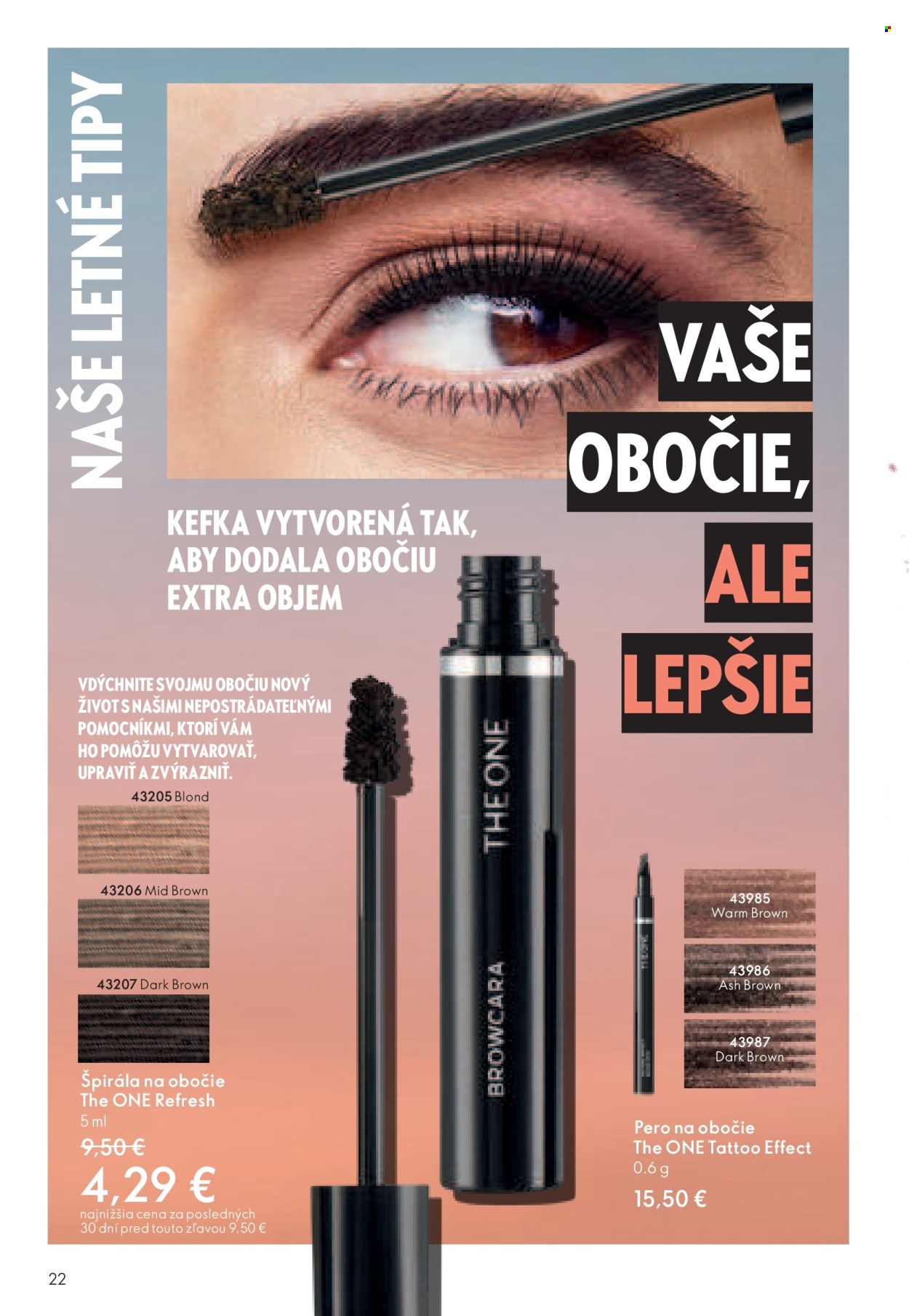 Leták Oriflame - 7.5.2024 - 27.5.2024. Strana 22