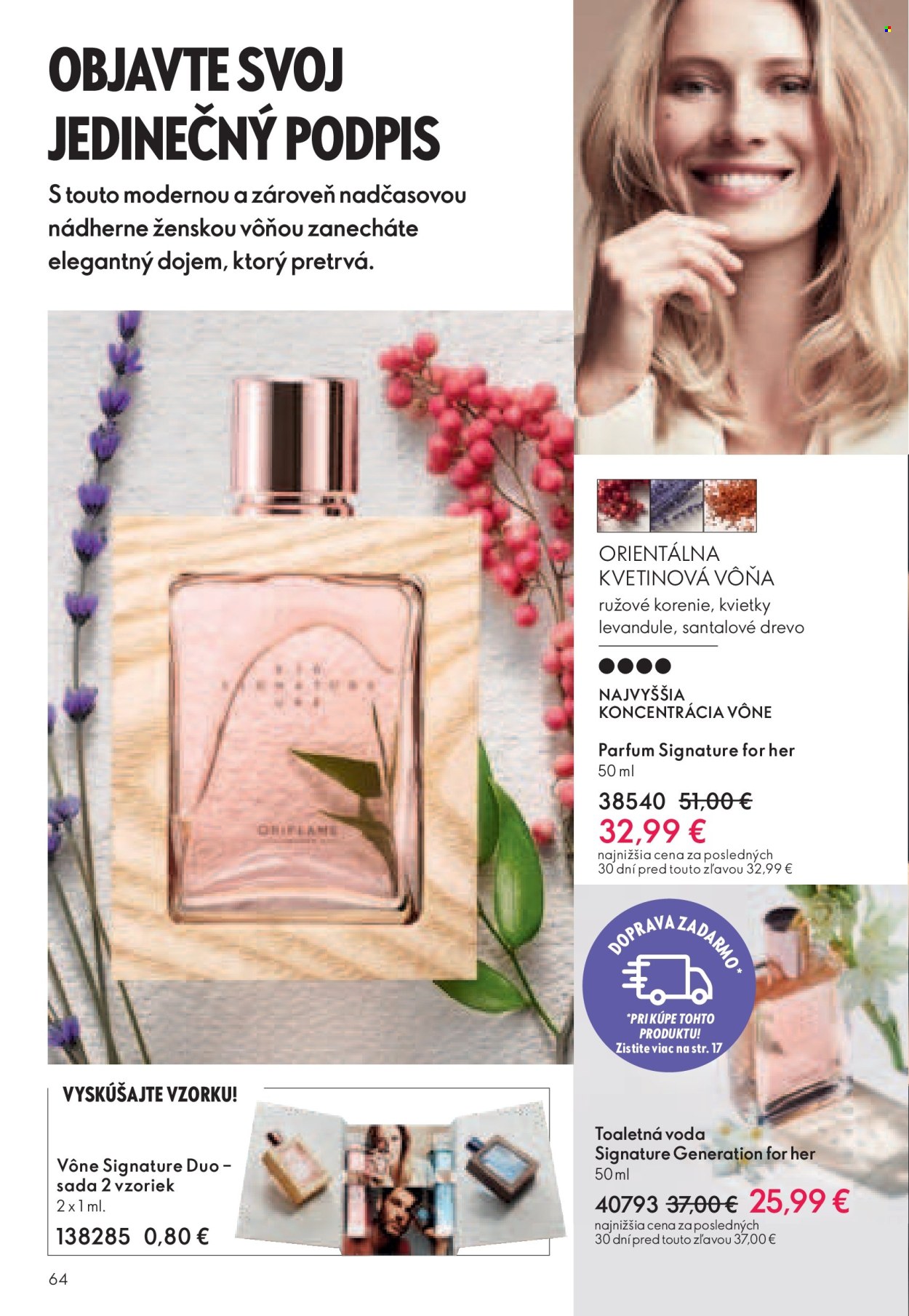 Leták Oriflame - 7.5.2024 - 27.5.2024. Strana 64