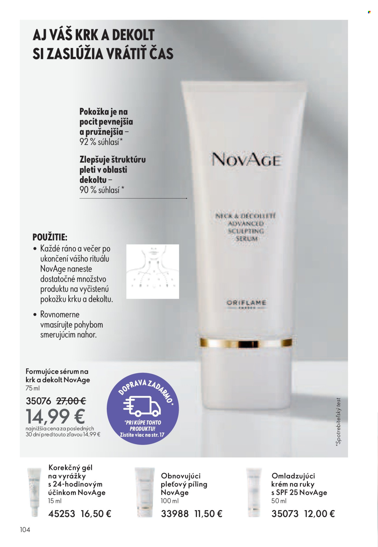 Leták Oriflame - 7.5.2024 - 27.5.2024. Strana 104