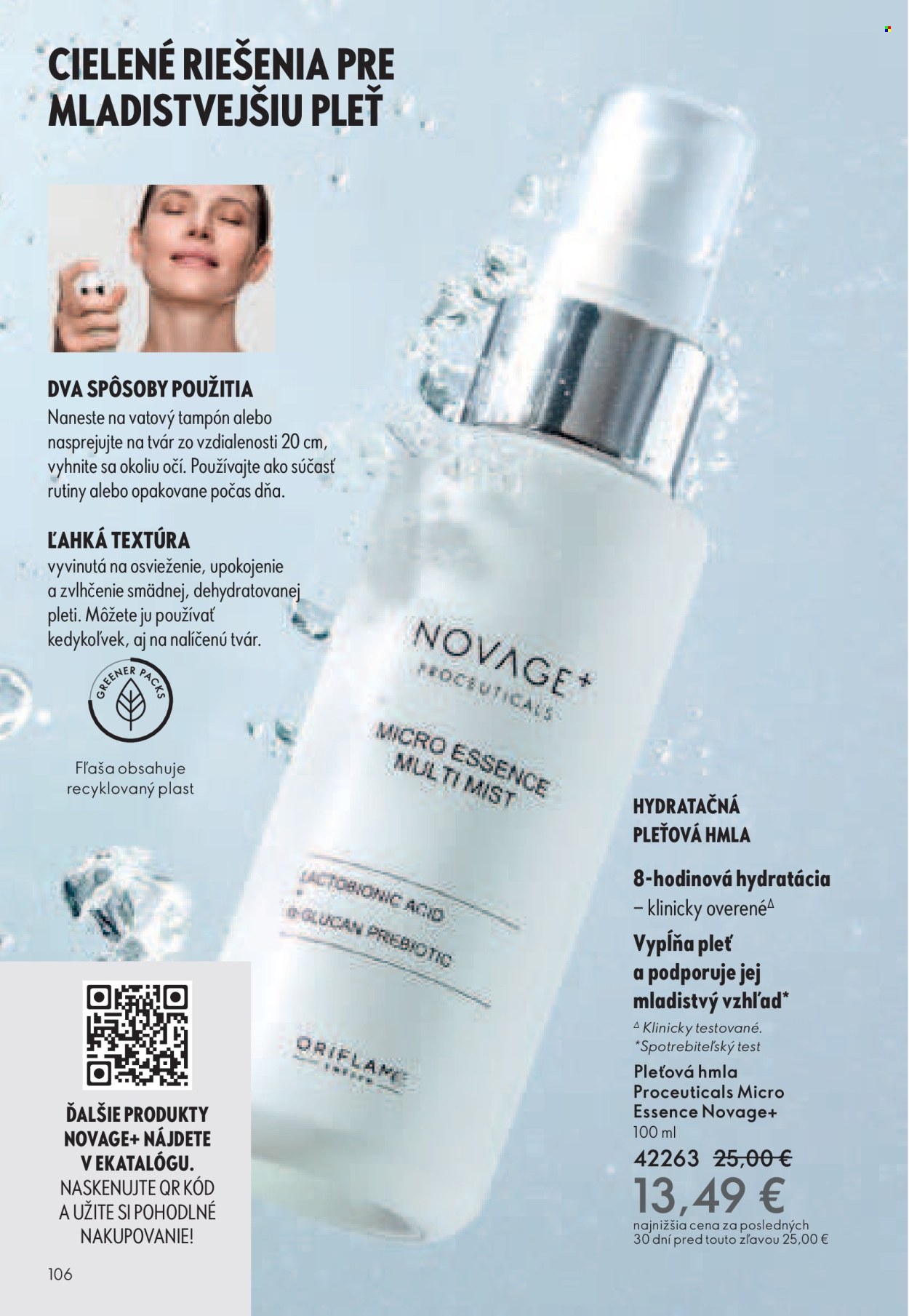 Leták Oriflame - 7.5.2024 - 27.5.2024. Strana 106