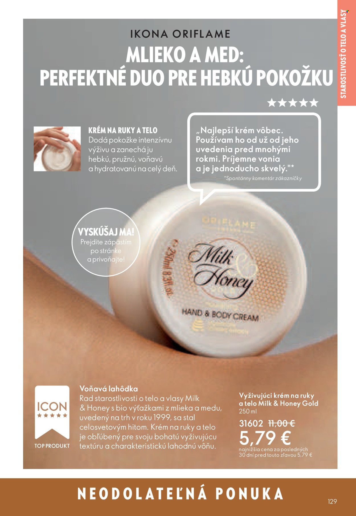 Leták Oriflame - 7.5.2024 - 27.5.2024. Strana 129