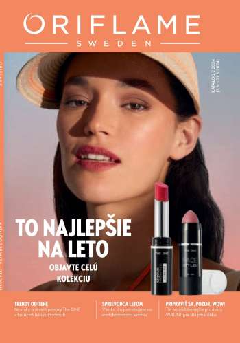 Leták Oriflame - 7.5.2024 - 27.5.2024.