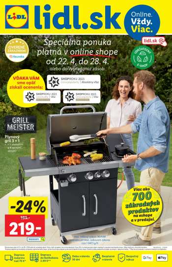 Leták Lidl - 22.4.2024 - 28.4.2024.
