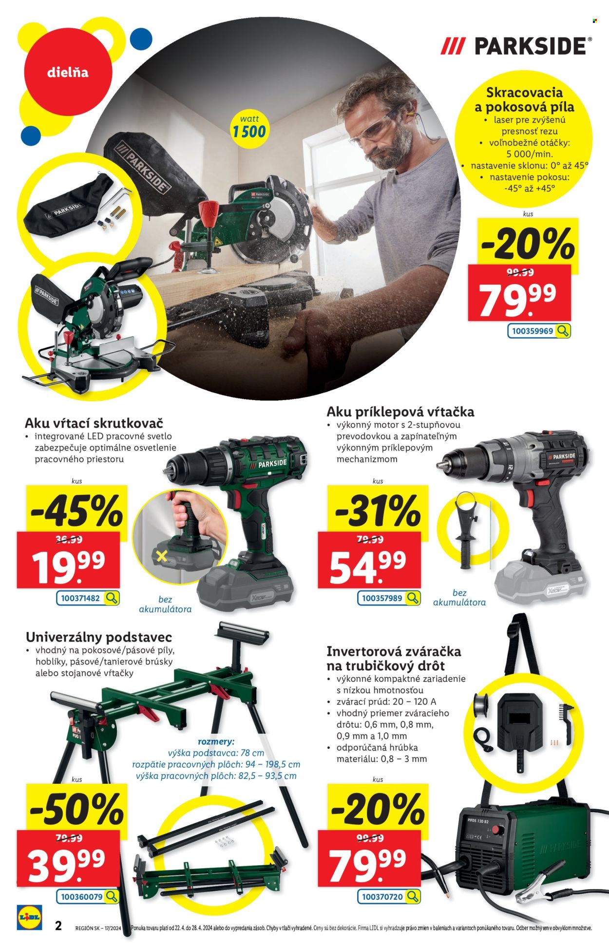 Leták Lidl - 22.4.2024 - 28.4.2024. Strana 2