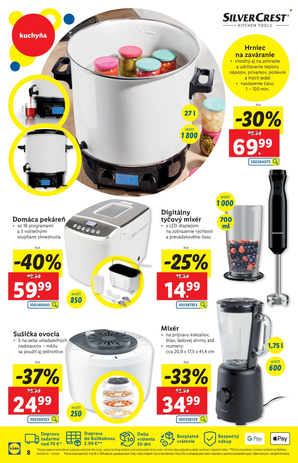 Leták Lidl - 22.4.2024 - 28.4.2024. Strana 8