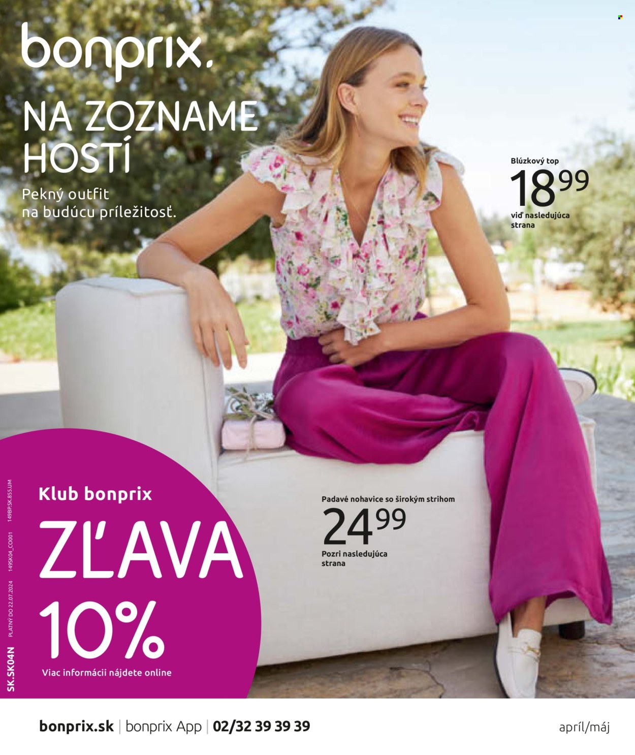 Leták Bonprix - 23.4.2024 - 22.7.2024. Strana 1