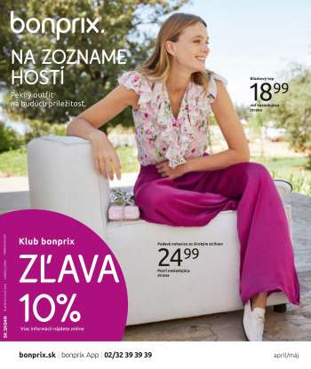 Leták Bonprix - 23.4.2024 - 22.7.2024.