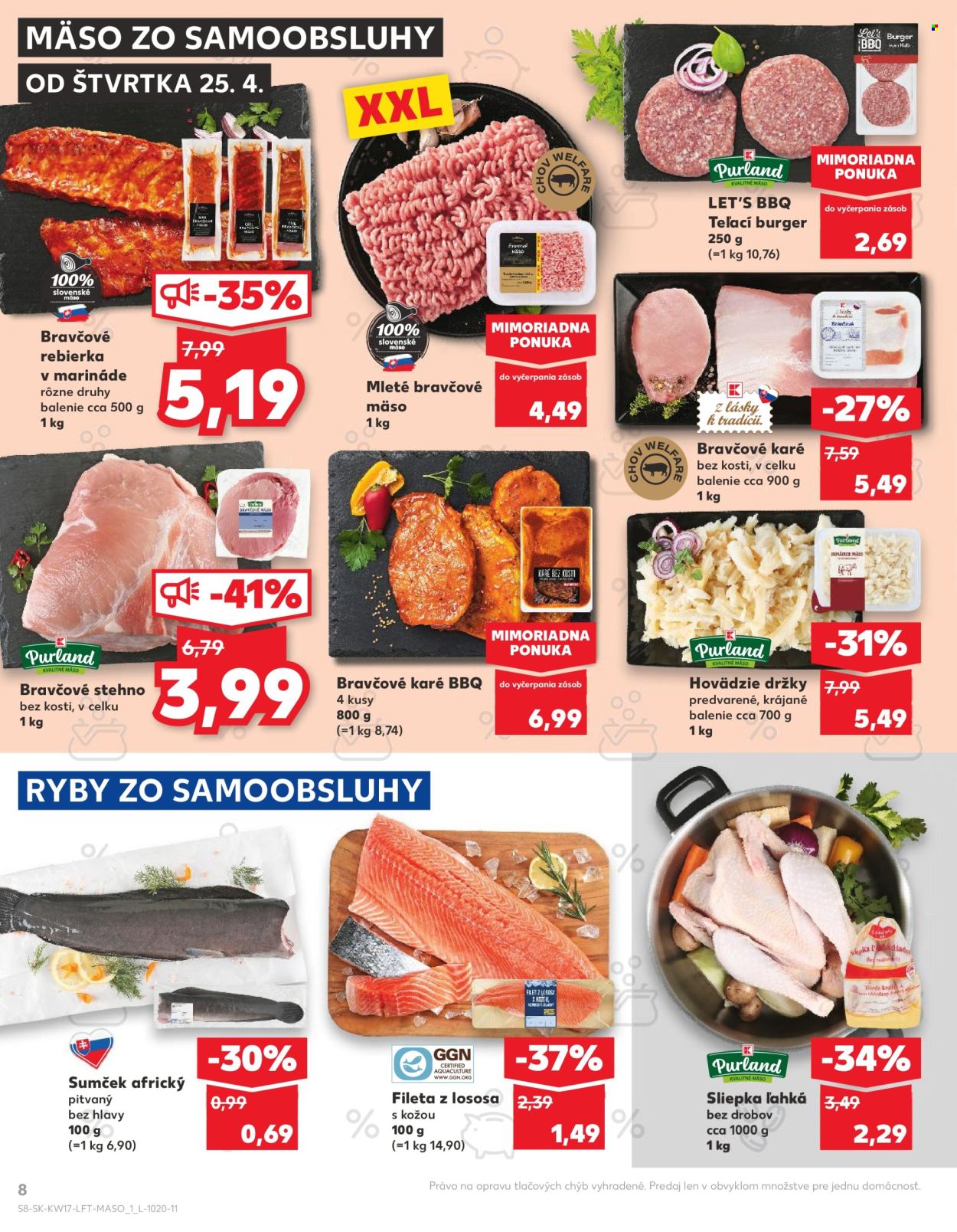 Leták Kaufland - 25.4.2024 - 30.4.2024. Strana 8