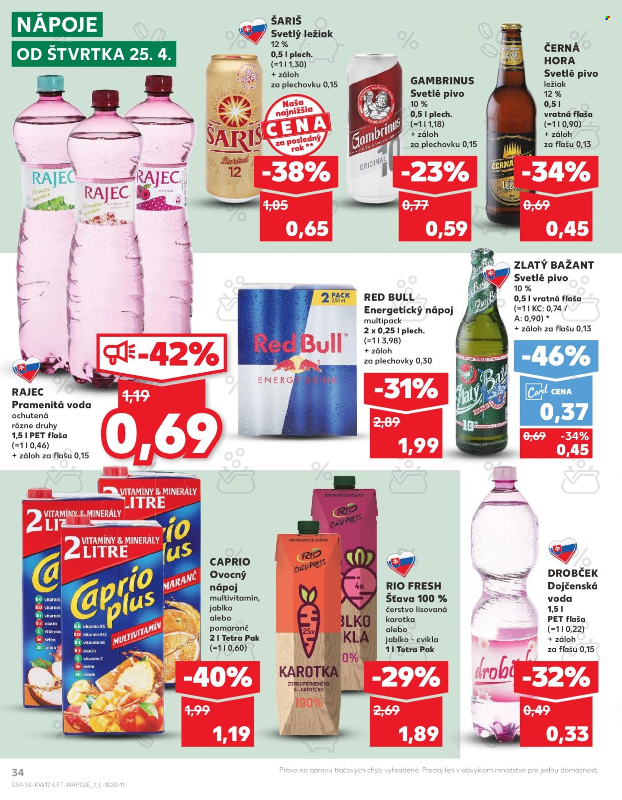 Leták Kaufland - 25.4.2024 - 30.4.2024. Strana 34