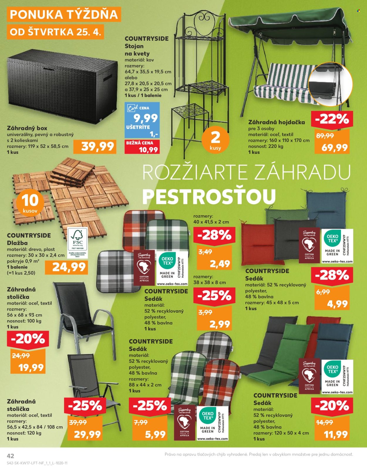 Leták Kaufland - 25.4.2024 - 30.4.2024. Strana 42