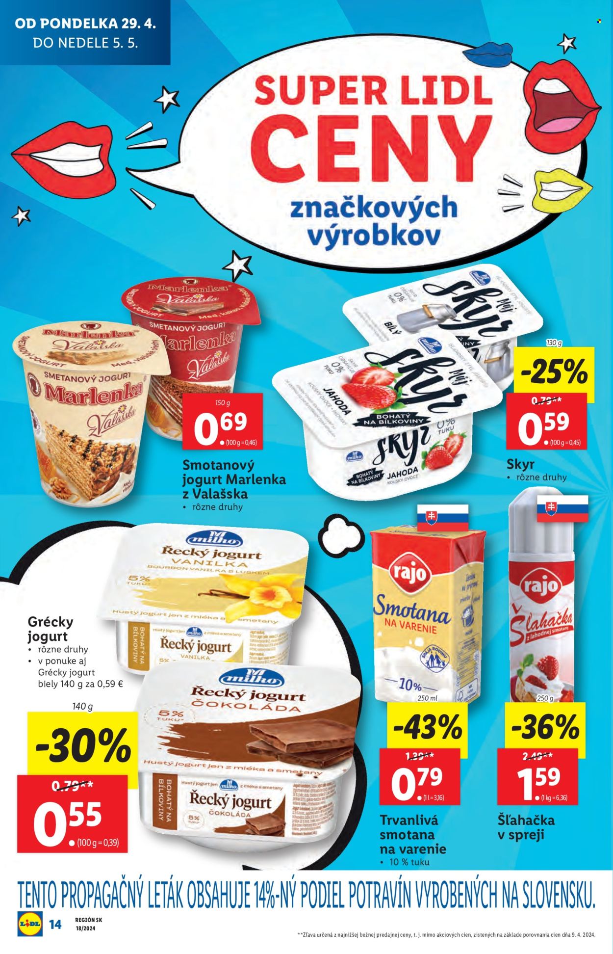 Leták Lidl - 29.4.2024 - 5.5.2024. Strana 18