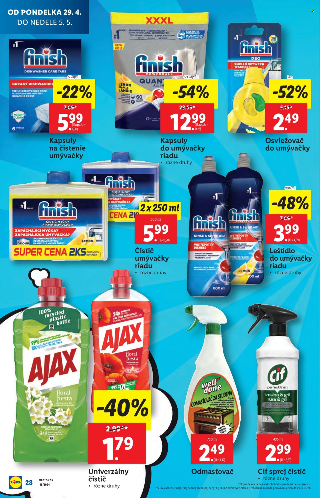 Leták Lidl - 29.4.2024 - 5.5.2024. Strana 32