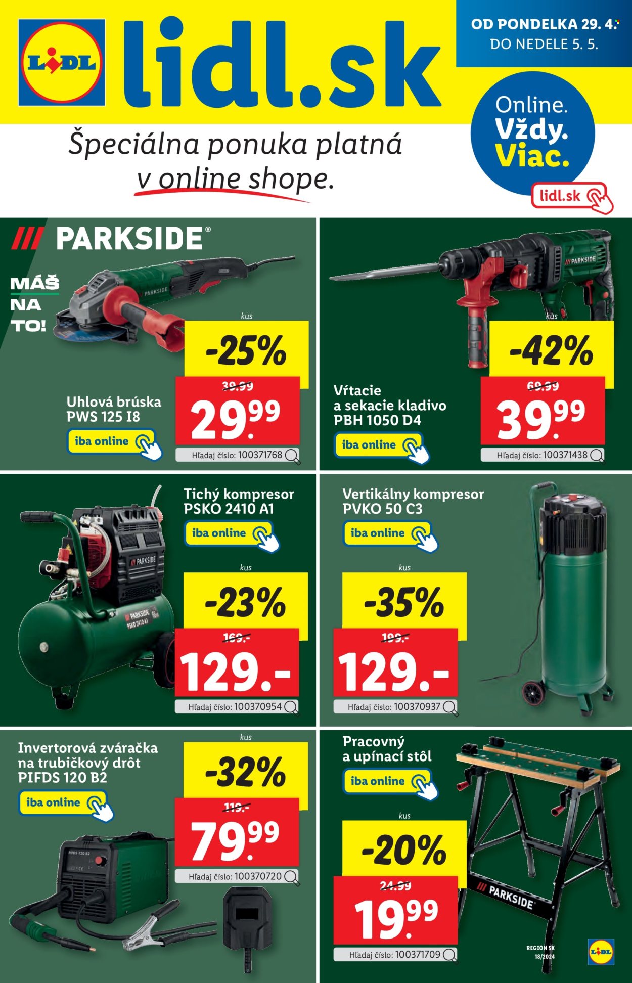 Leták Lidl - 29.4.2024 - 5.5.2024. Strana 44