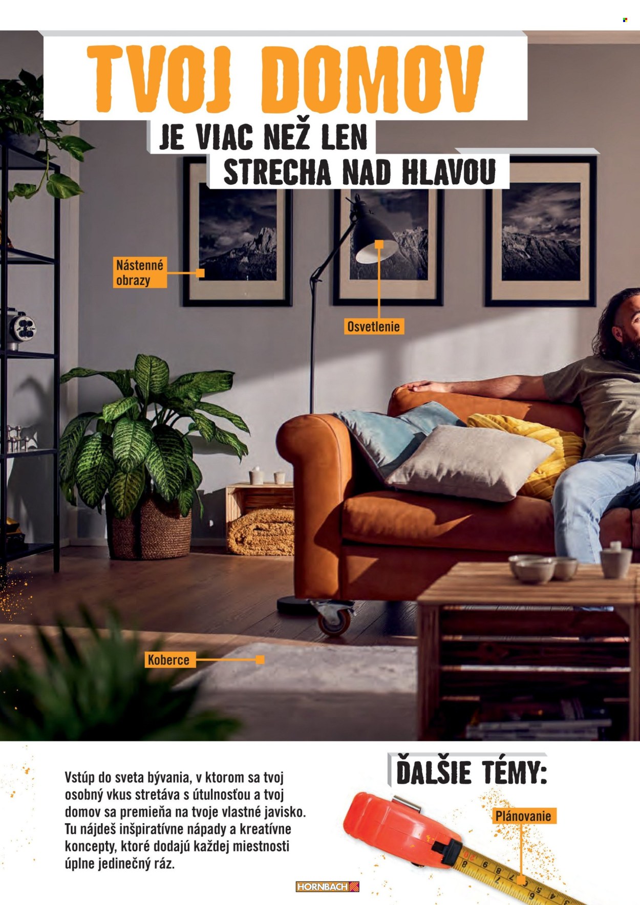 Leták Hornbach. Strana 2