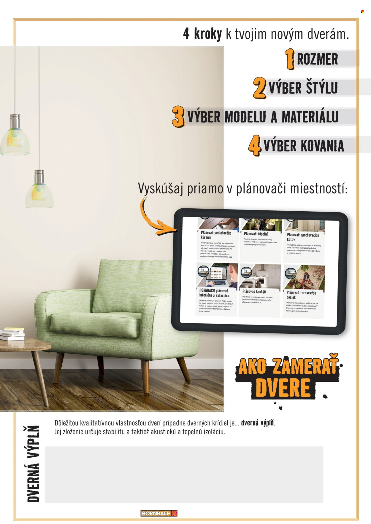 Leták Hornbach. Strana 39