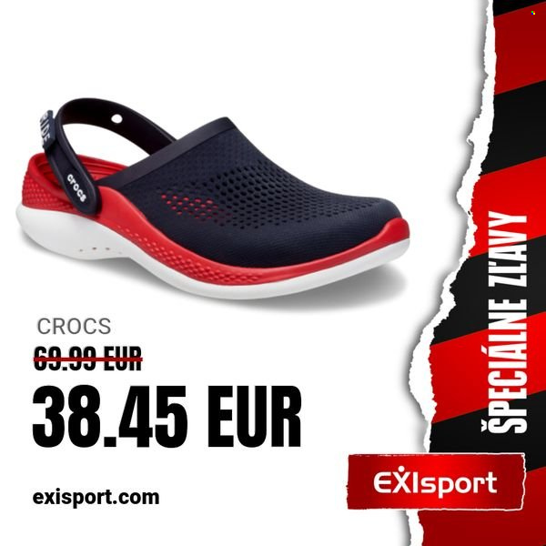 Leták Exisport. Strana 2