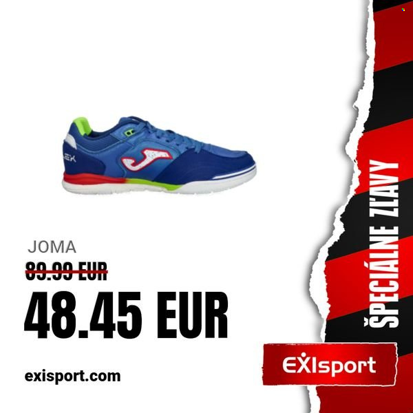 Leták Exisport. Strana 3