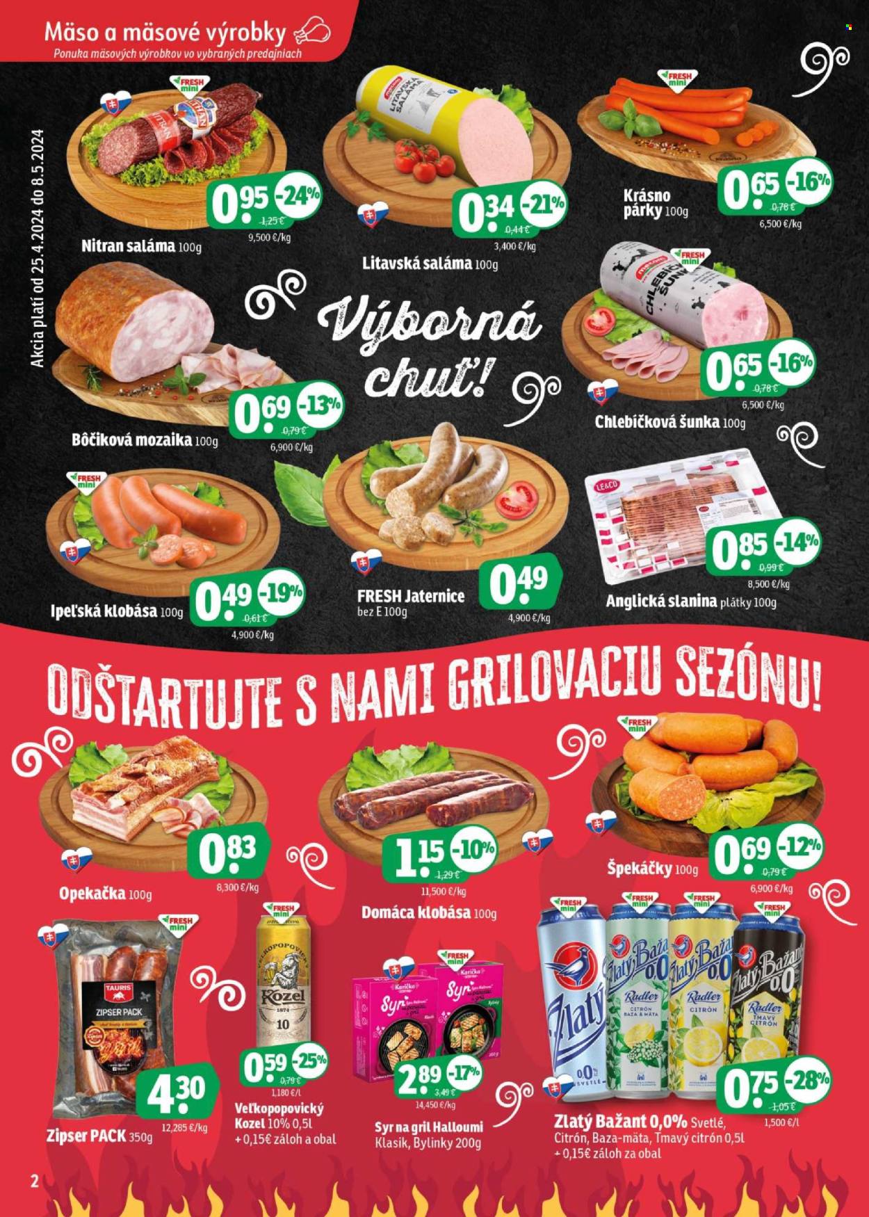 Leták FRESH - 25.4.2024 - 8.5.2024. Strana 2