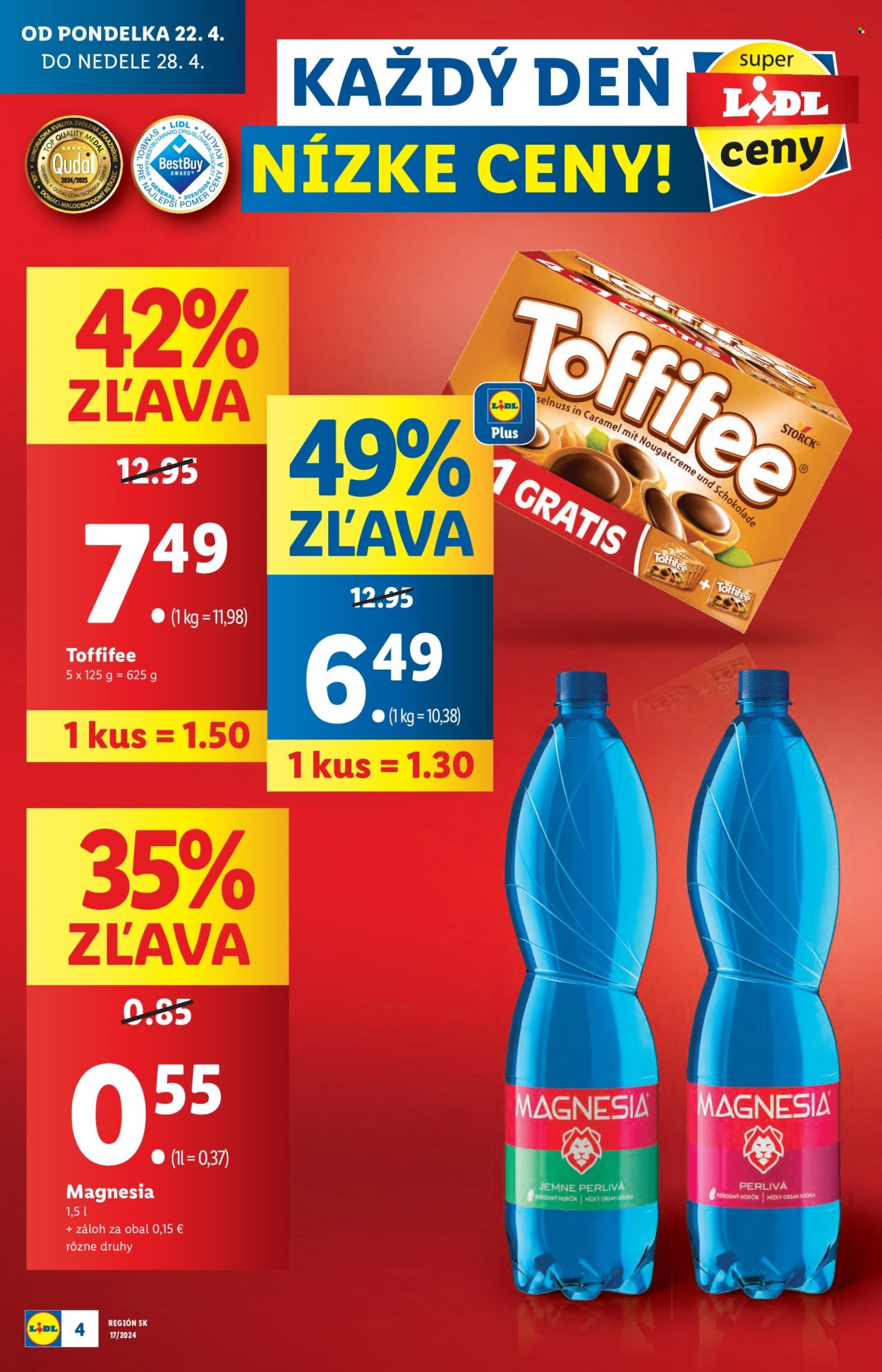 Leták Lidl - 25.4.2024 - 28.4.2024. Strana 4