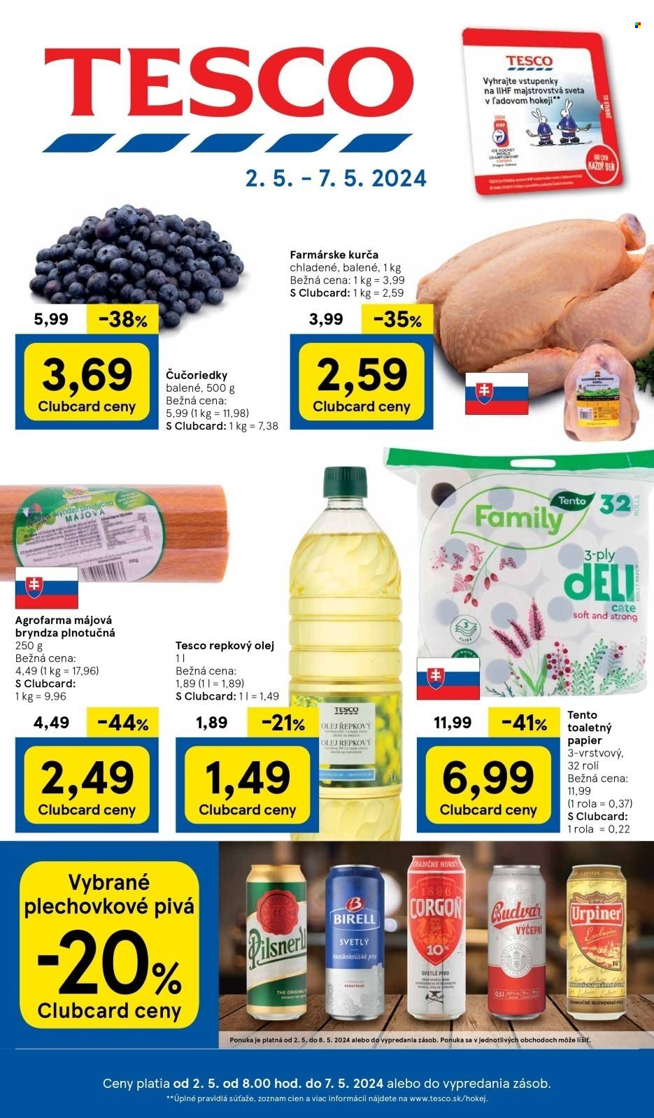 Leták TESCO - 2.5.2024 - 7.5.2024. Strana 1