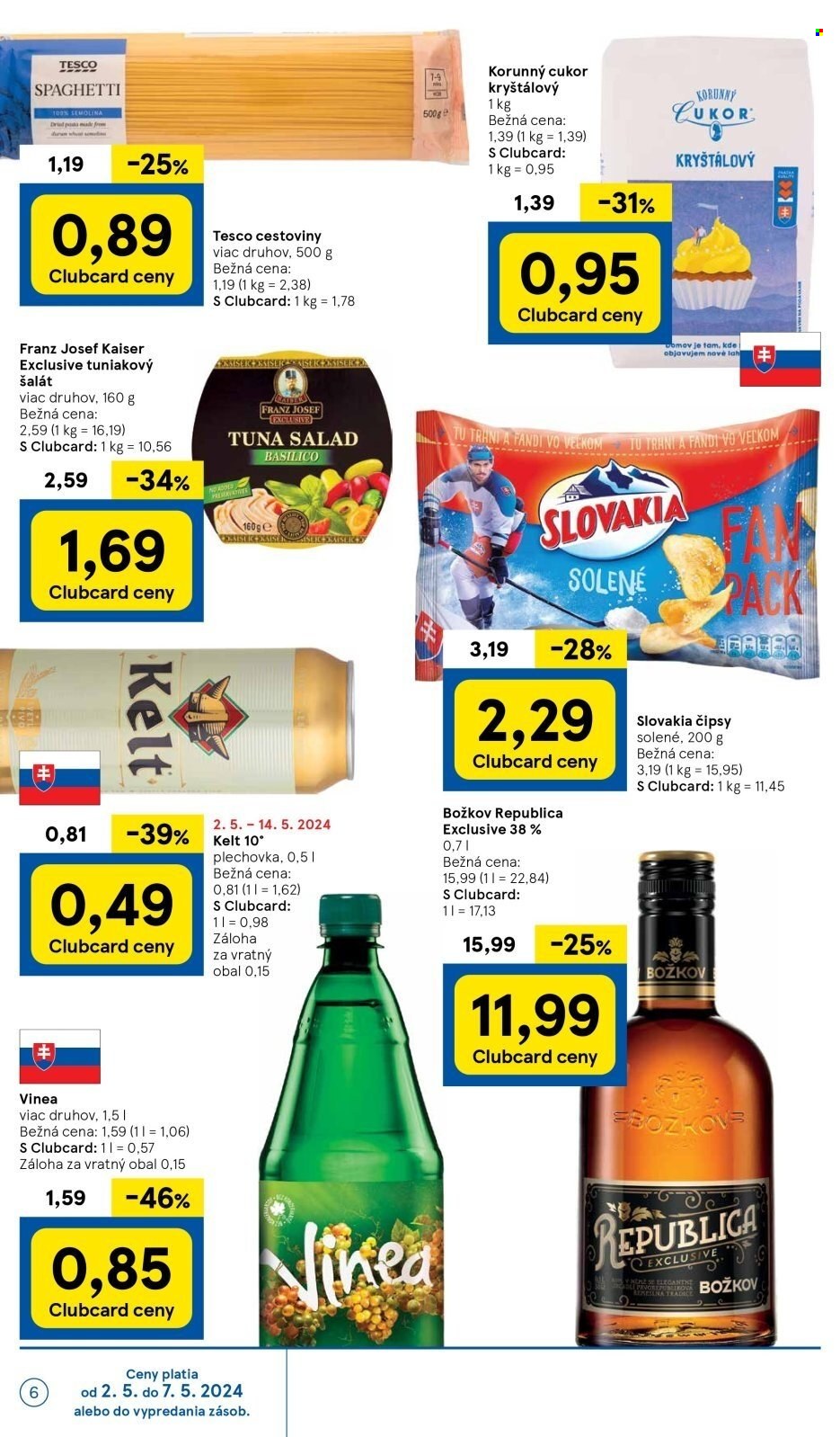 Leták TESCO - 2.5.2024 - 7.5.2024. Strana 6