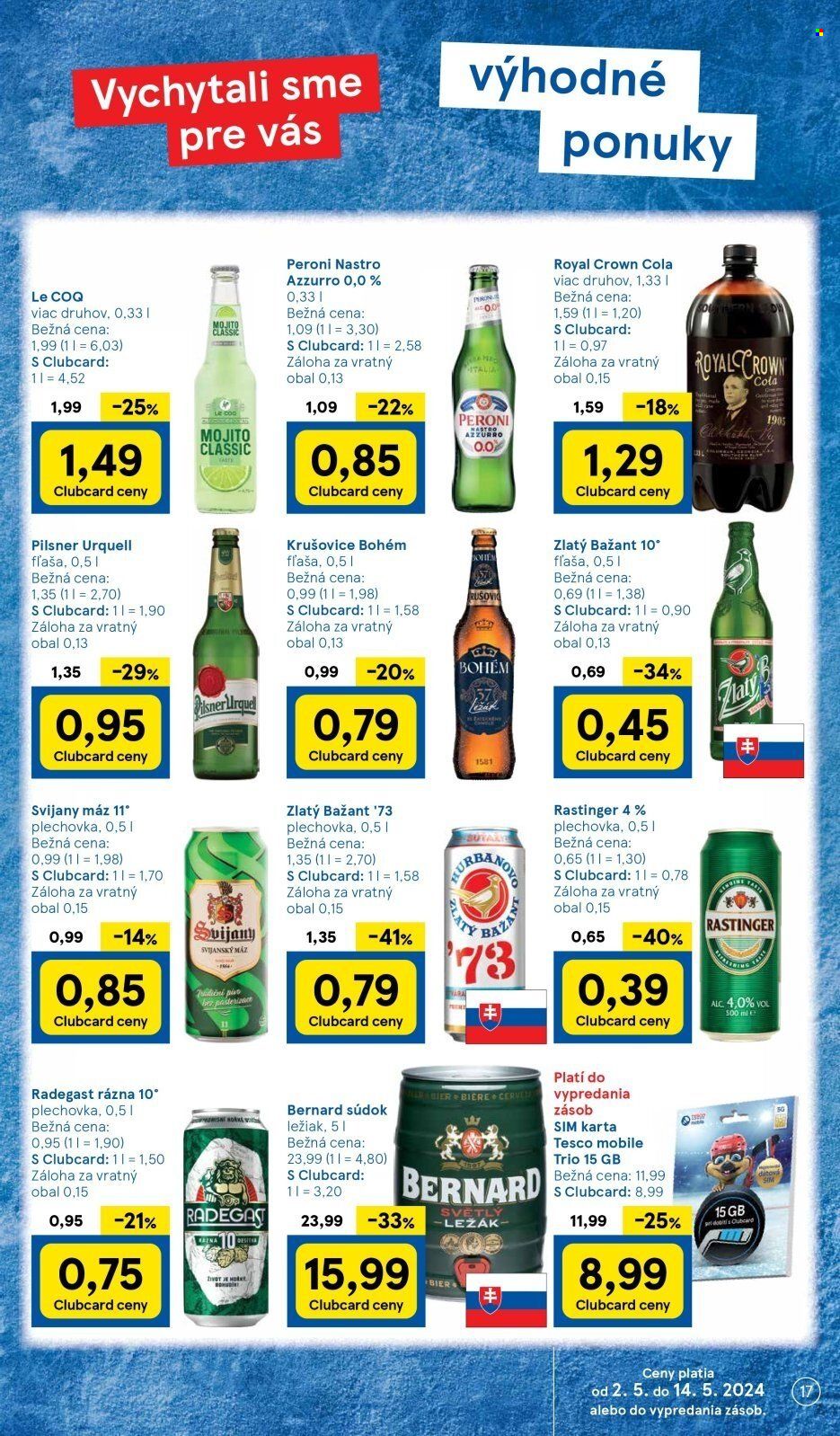 Leták TESCO - 2.5.2024 - 7.5.2024. Strana 17