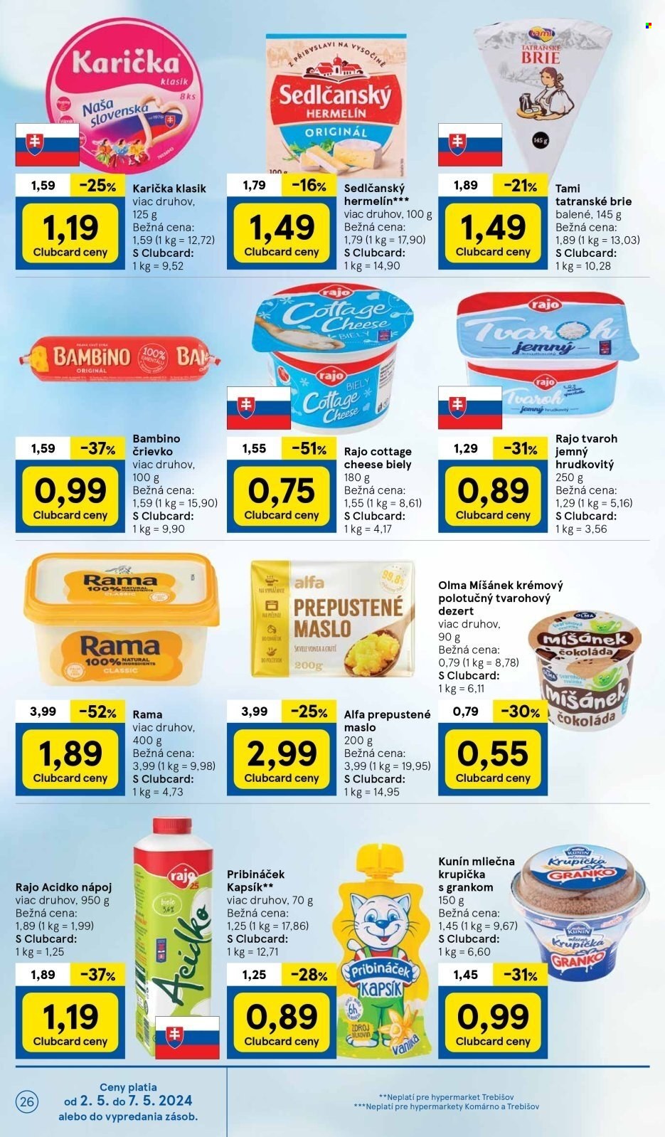 Leták TESCO - 2.5.2024 - 7.5.2024. Strana 26