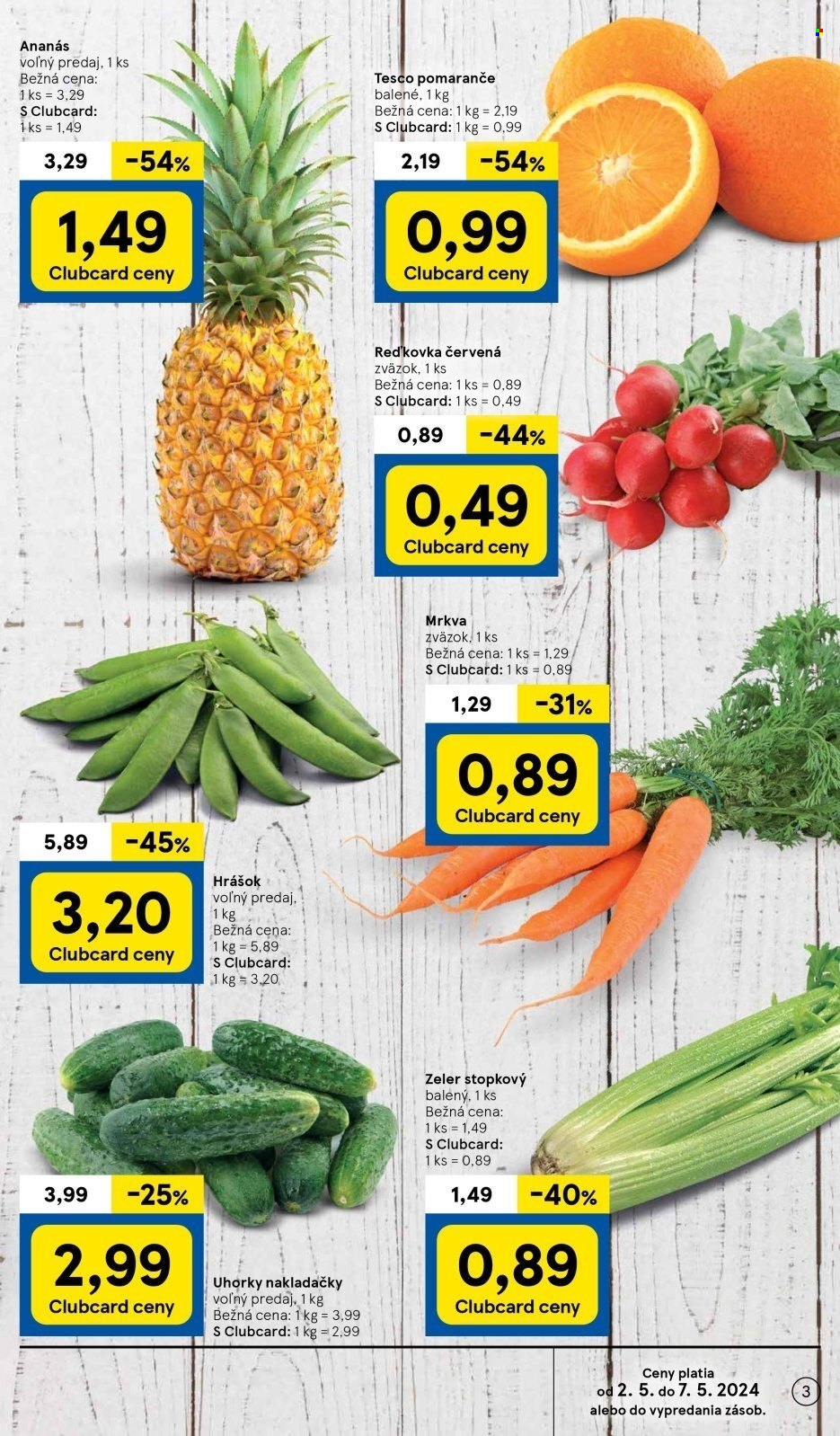 Leták TESCO supermarket - 2.5.2024 - 7.5.2024. Strana 3