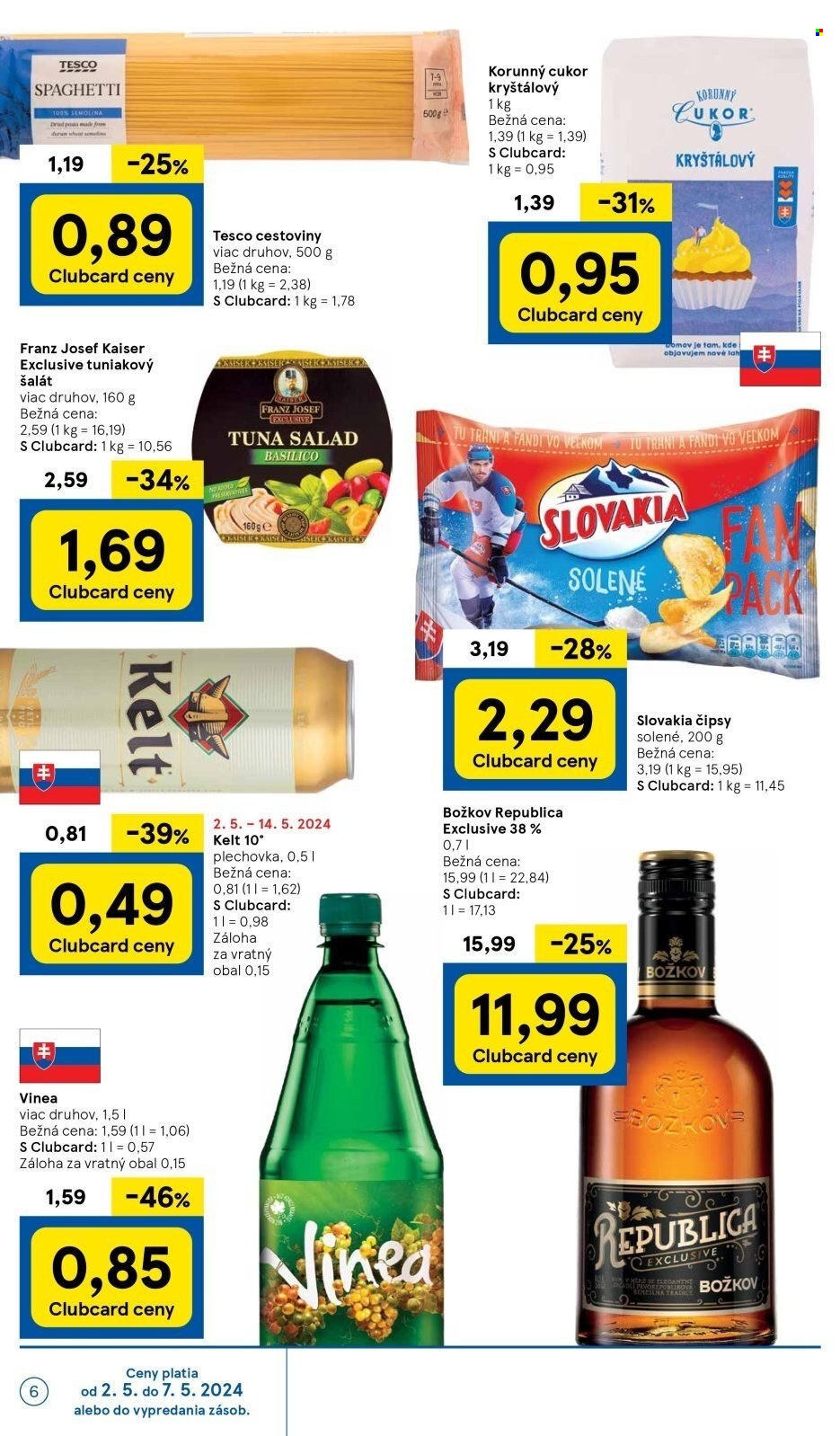 Leták TESCO supermarket - 2.5.2024 - 7.5.2024. Strana 6