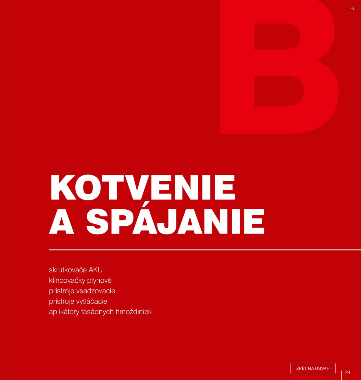 Leták DEK. Strana 31