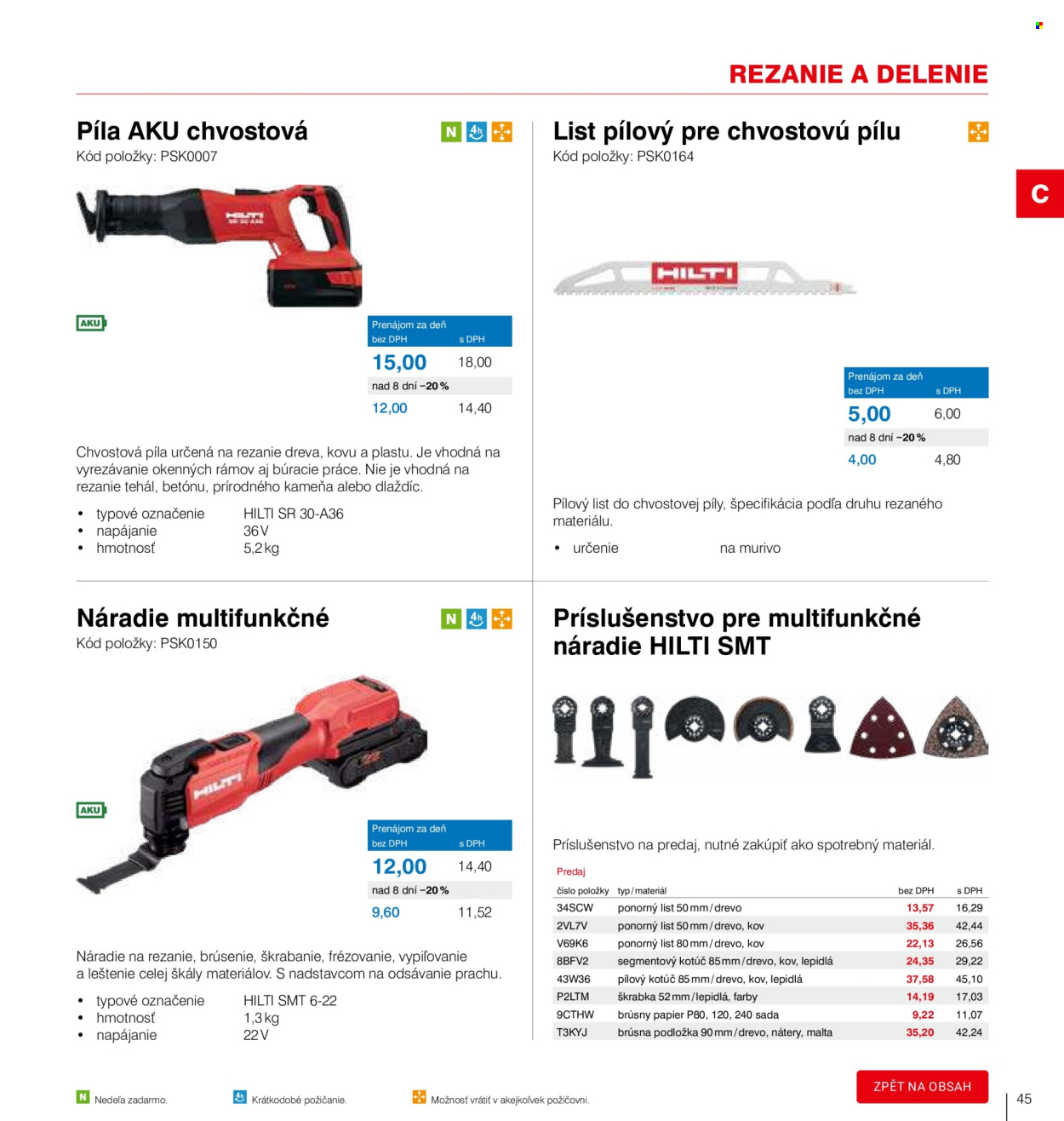 Leták DEK. Strana 47