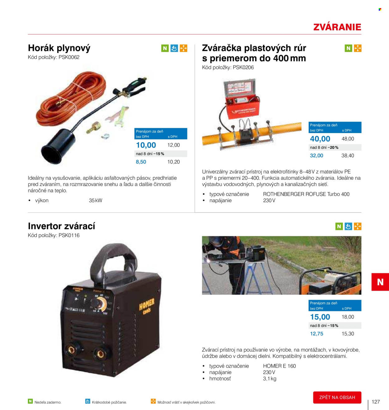Leták DEK. Strana 129